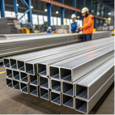 Алюминиевая профильная труба 20x20x2 мм АД0 ГОСТ 18475-82 квадратная