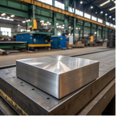 Квадратная нержавеющая поковка 210x210 мм 03Х12Н10МТР ТУ 14-1-1530-75