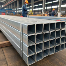 Оцинкованная профильная труба 60x60x2,5 мм Ст15 ГОСТ 8639-82 квадратная