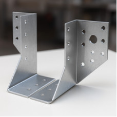 Опора балки с перфорацией OB-П 76x140x25 мм ОЦ кор. 50 шт