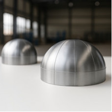 Оболочка цеппелиновая из оцинкованной стали 1200x0,55x500 мм ГОСТ 23208-2003